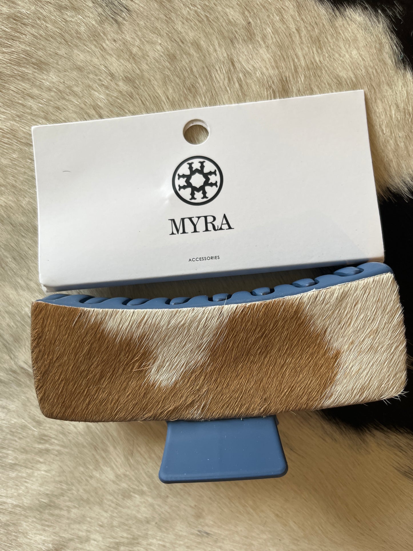 Myra hair clip browns