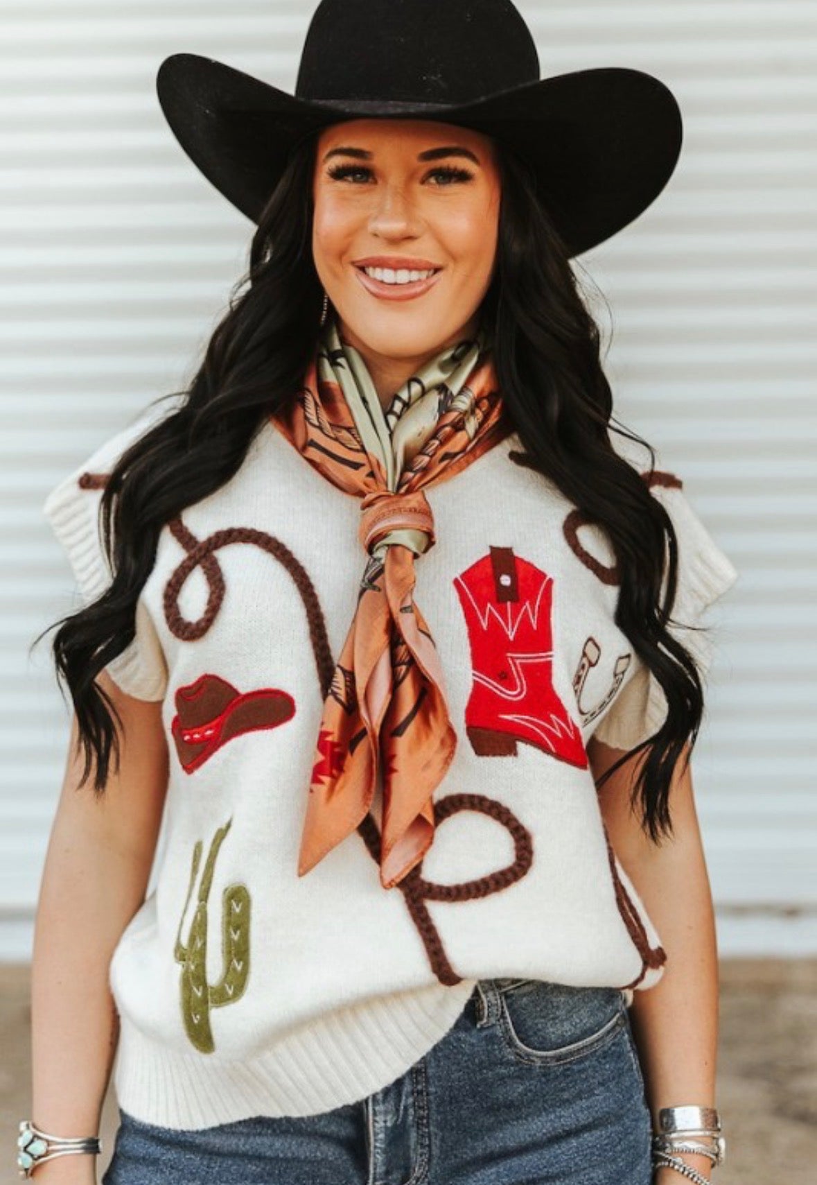 Lucky & Blessed wild rag