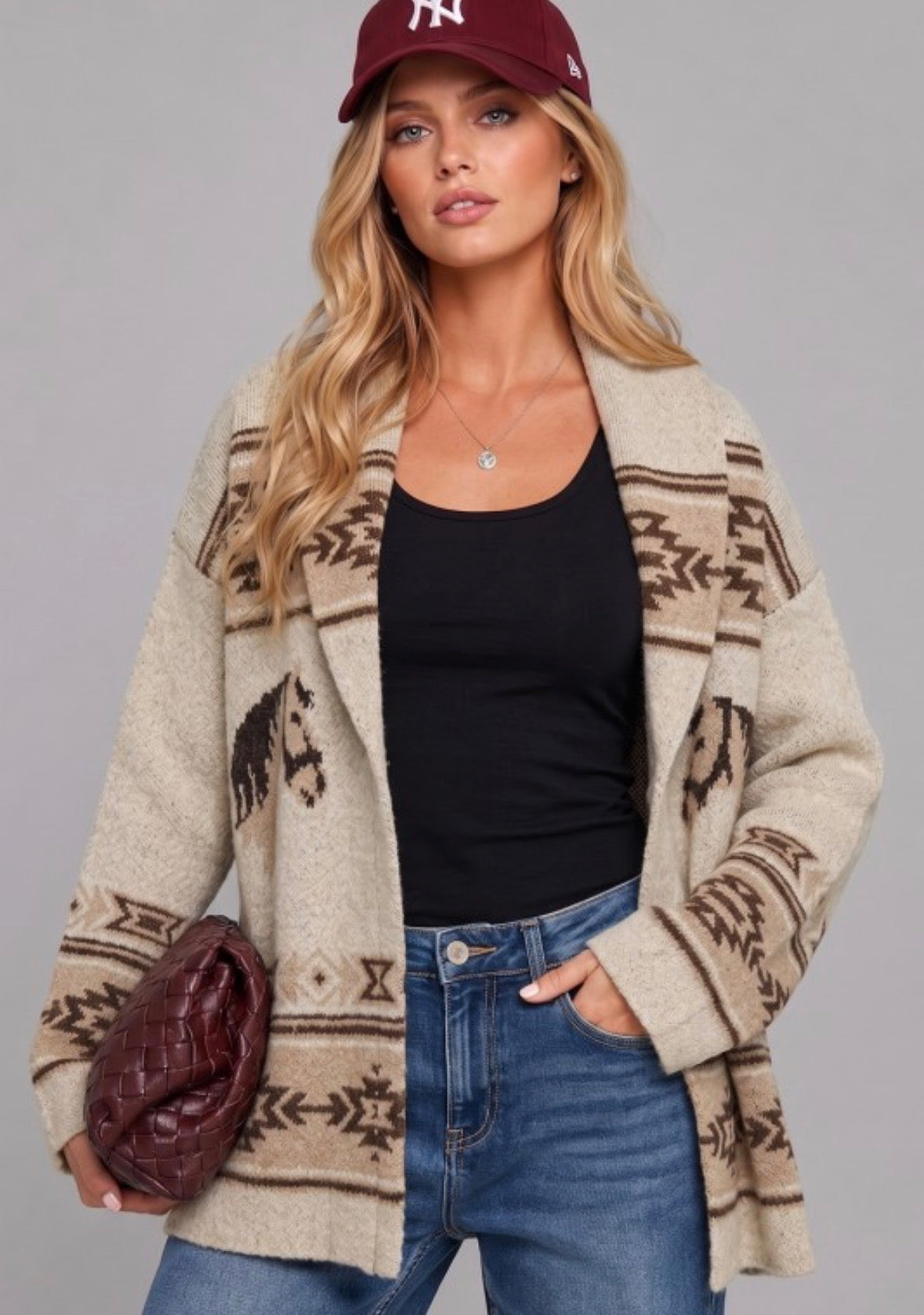 Very J Horse Ranch Cardigan