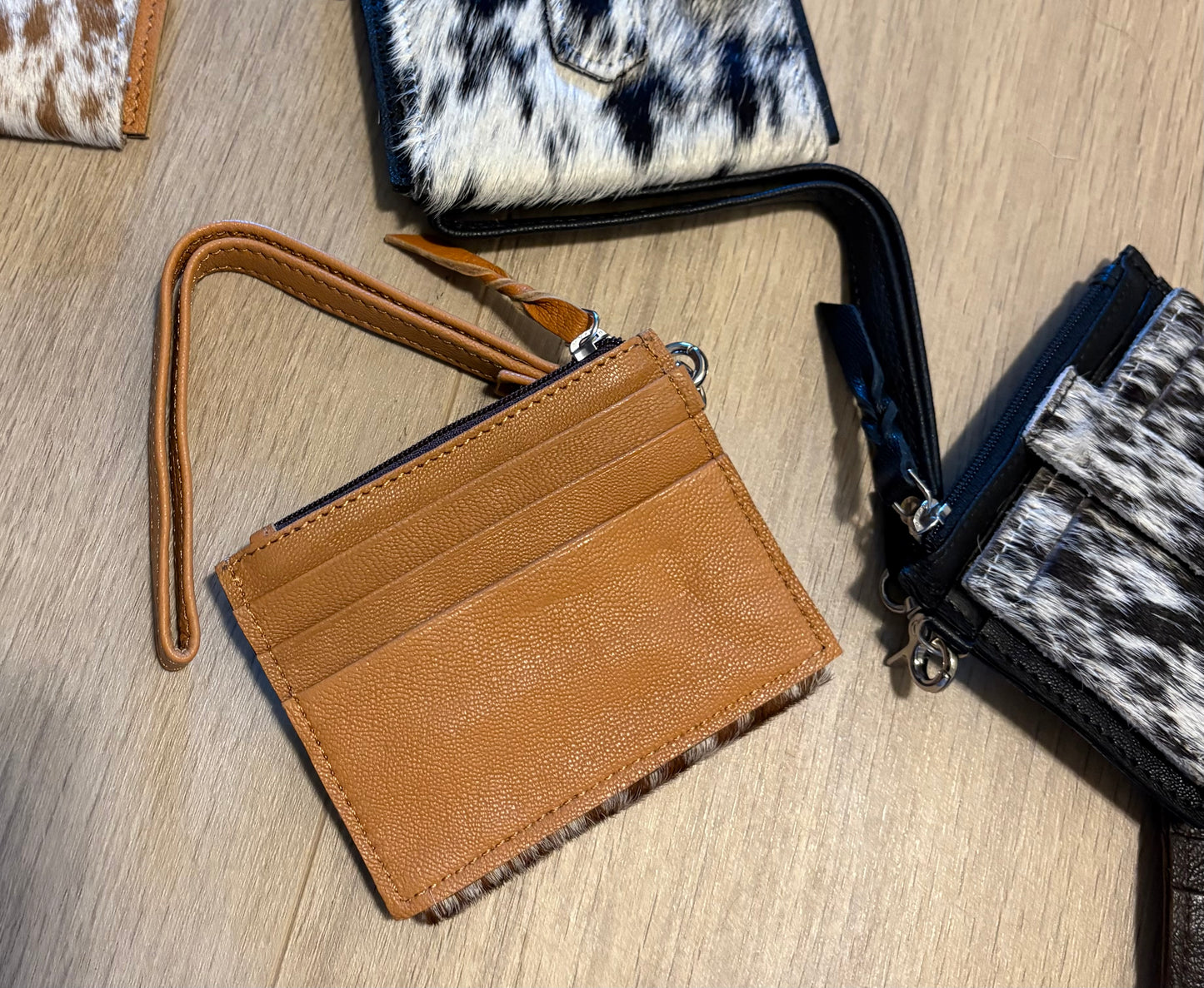 Small wallet wristlet