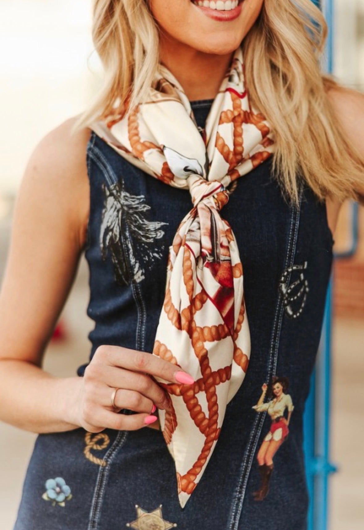 Lucky & Blessed wild rag
