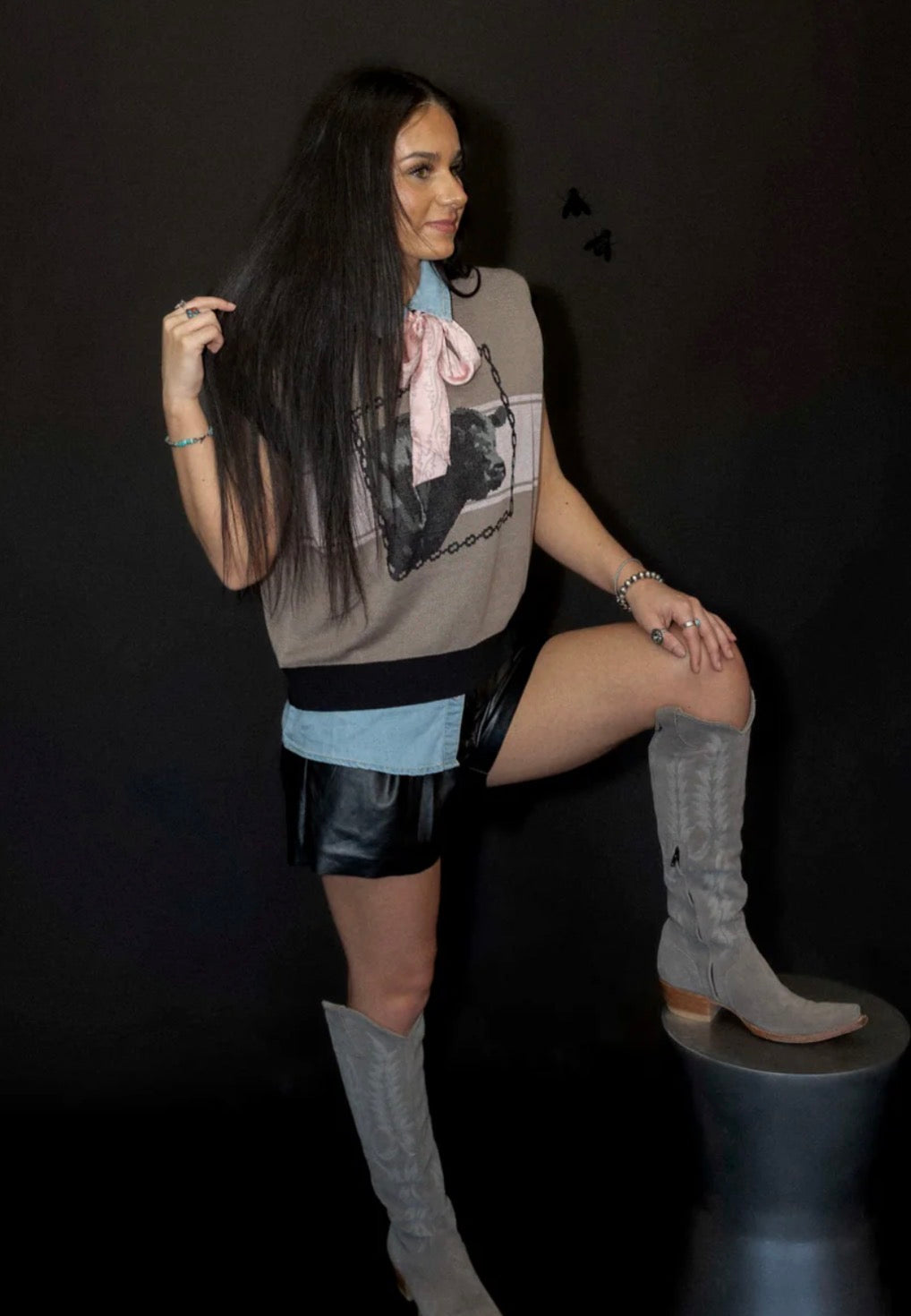 2fly BOWIE BULL-evard sweater vest