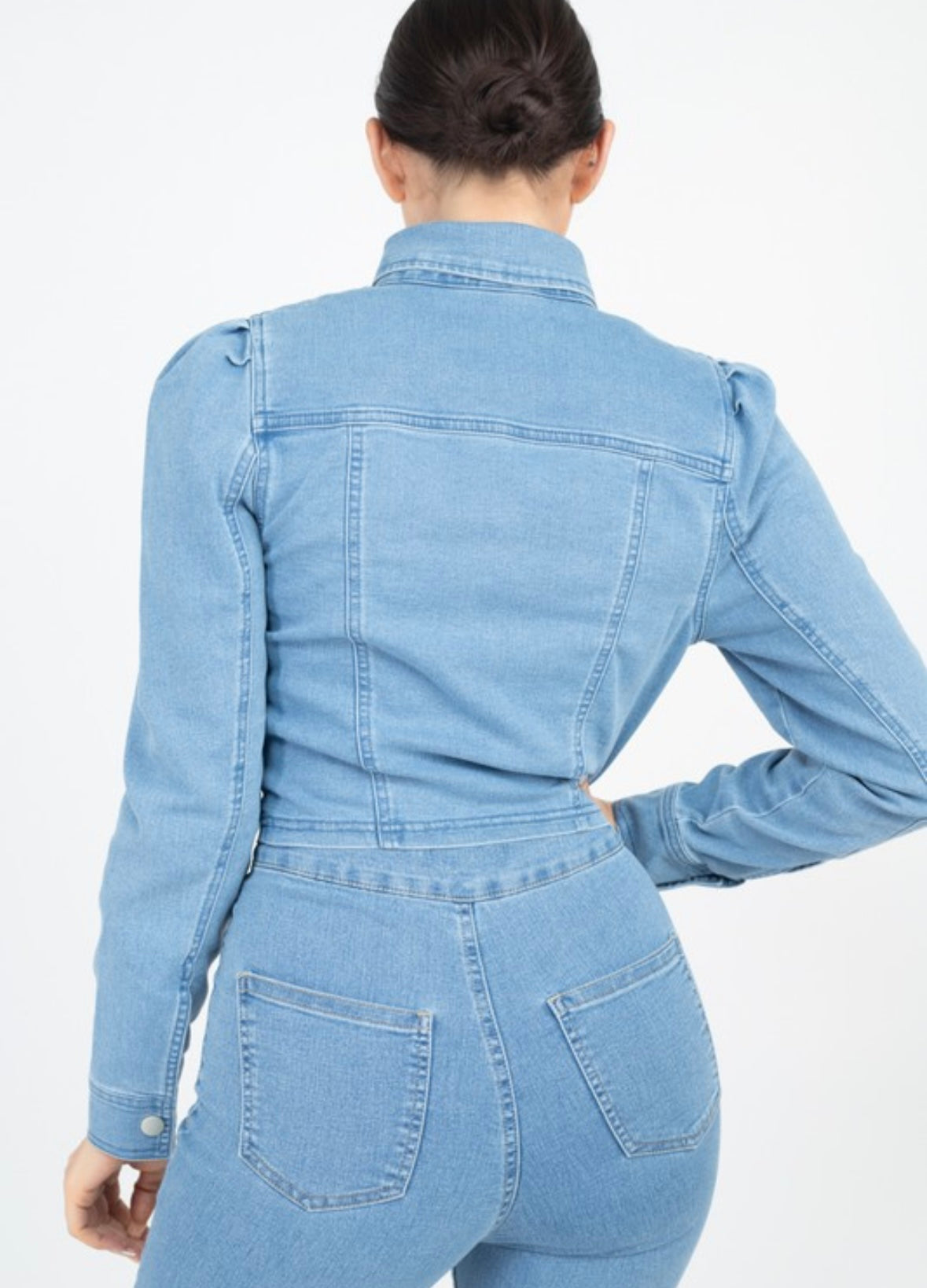 Maxine Denim blouse