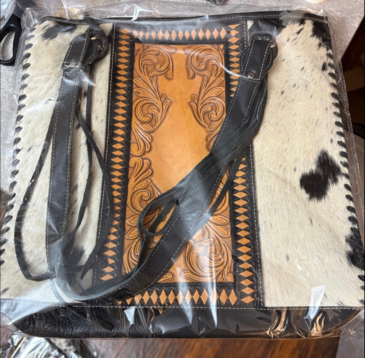 The Luxe Cowgirl A Haute Southern Hyde by Beth Marie Cowhide Tote