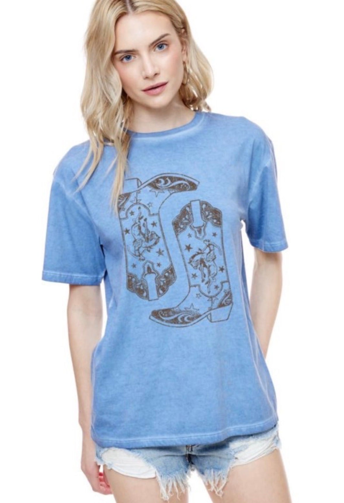Blue Ribbon Boots Graphic Tee