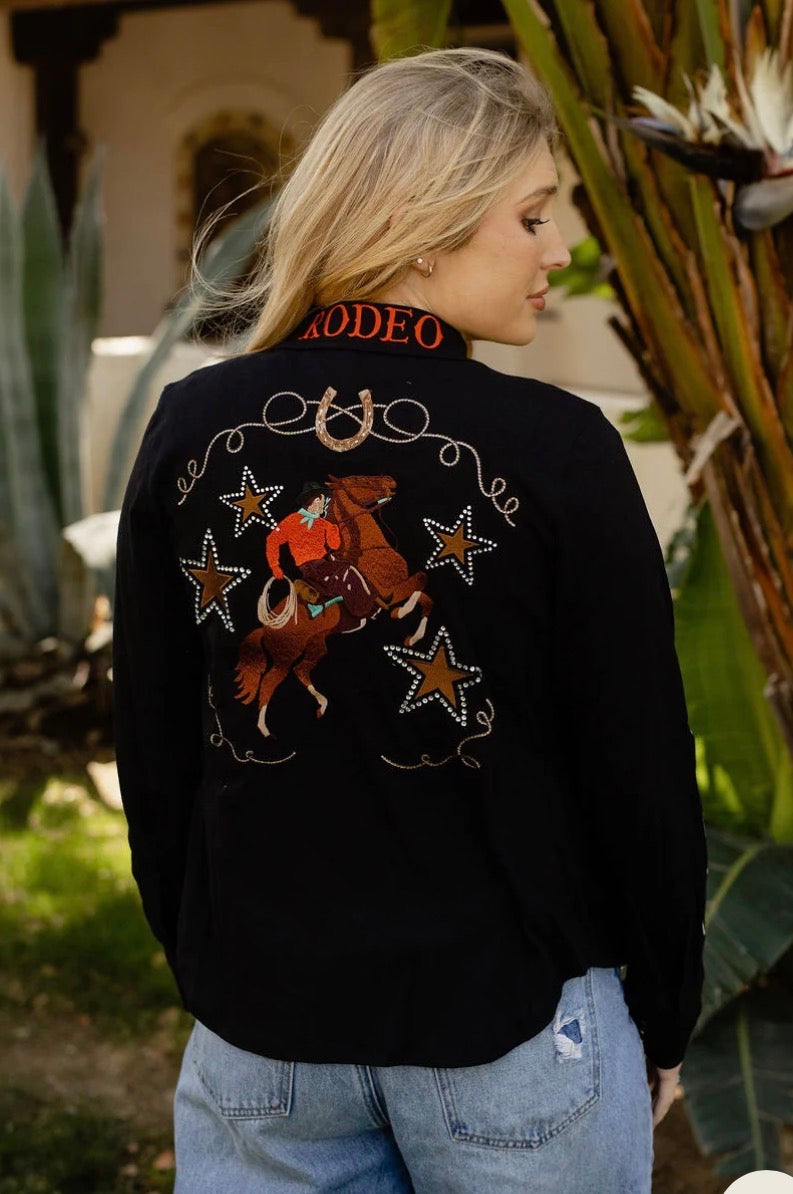 Rodeo Quincy RODEO STAR BUTTON UP