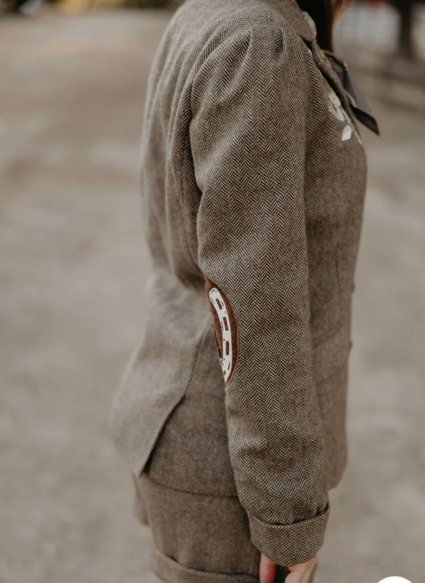 Last one medium Rodeo Quincy HOLMAN HERRINGBONE JACKET