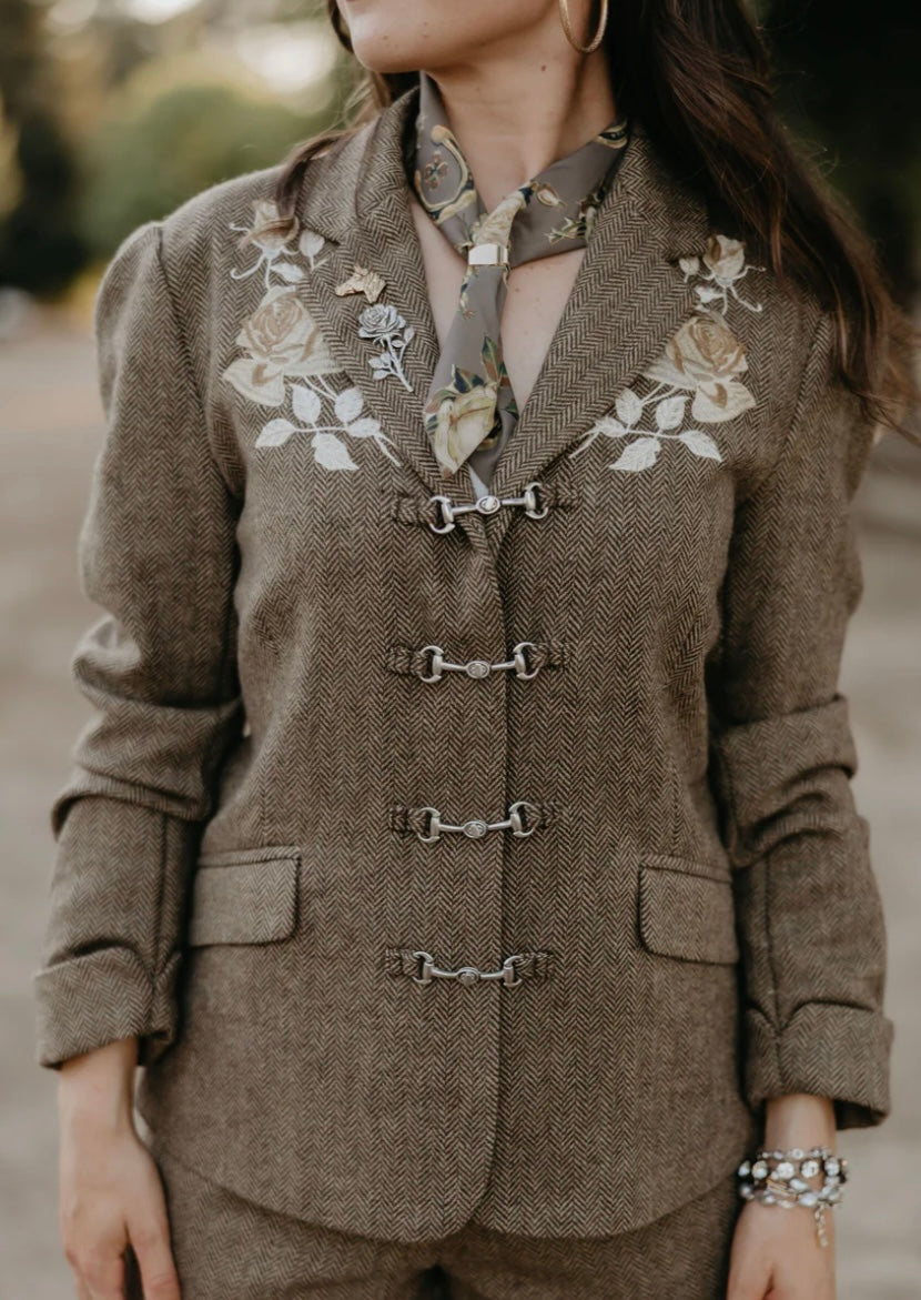 Last one medium Rodeo Quincy HOLMAN HERRINGBONE JACKET