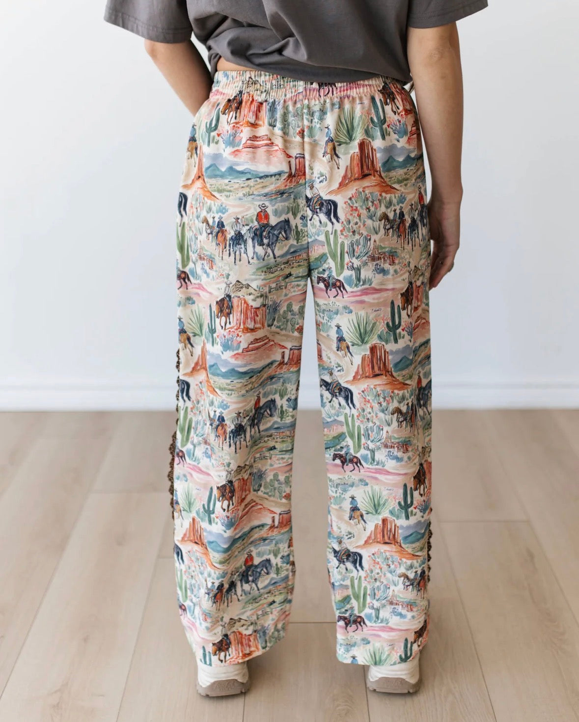 Varsity Rodeo watercolor pant