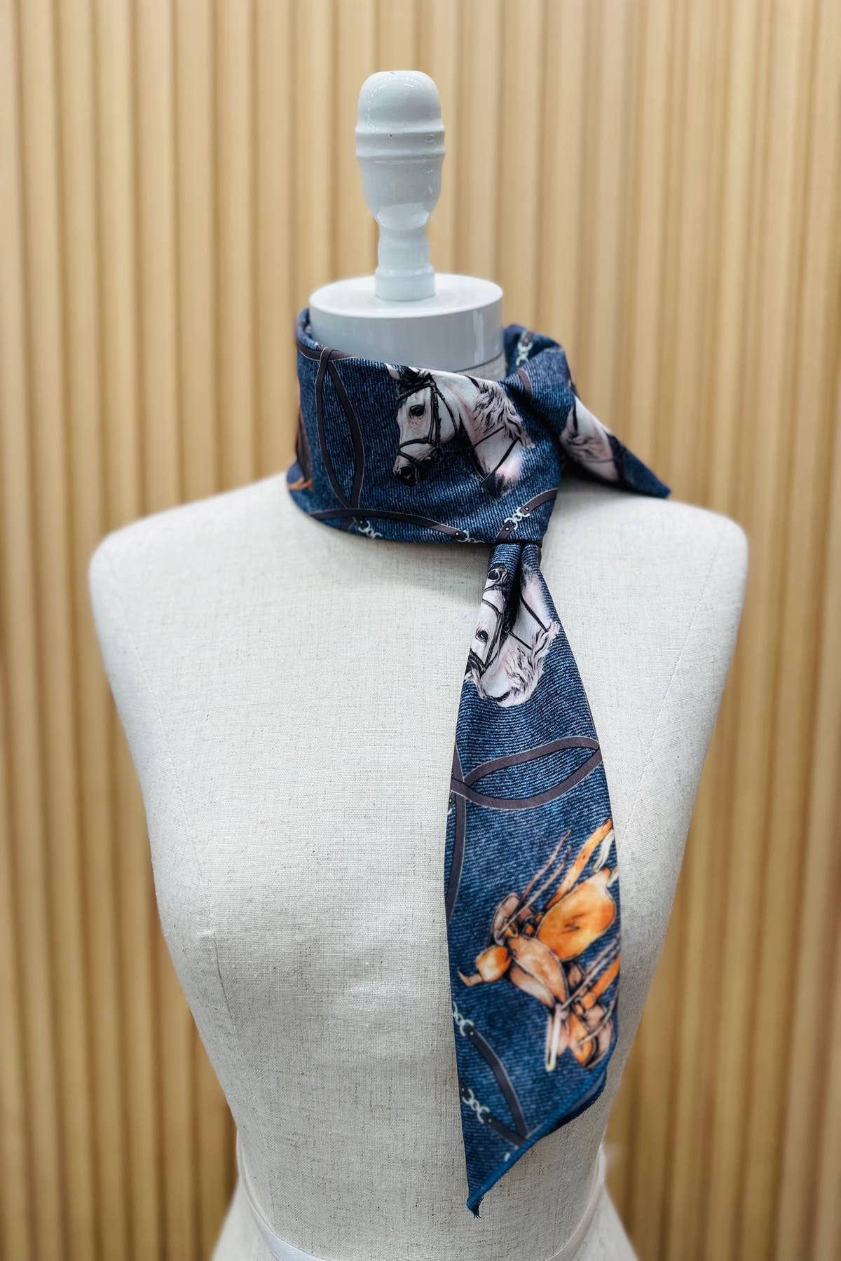 West Lucky Horse Symbol Print wild rag