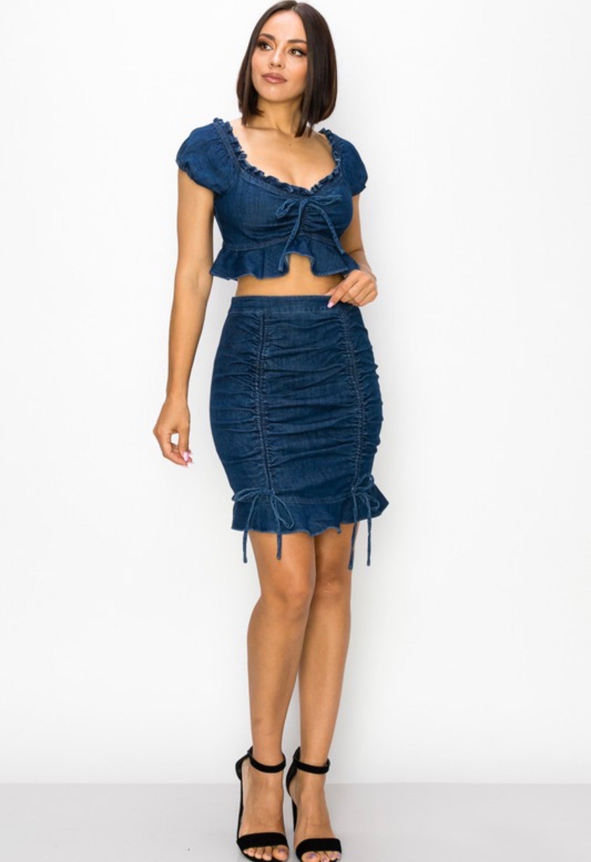 Midnight Muse Denim Set