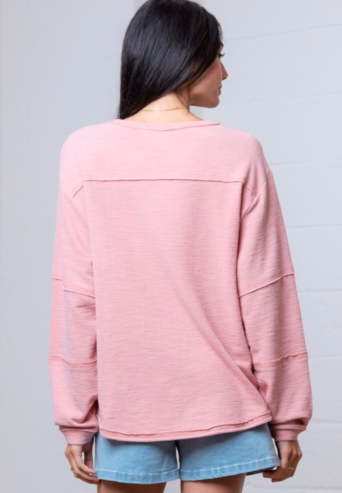 Blush Wild Horses Crewneck