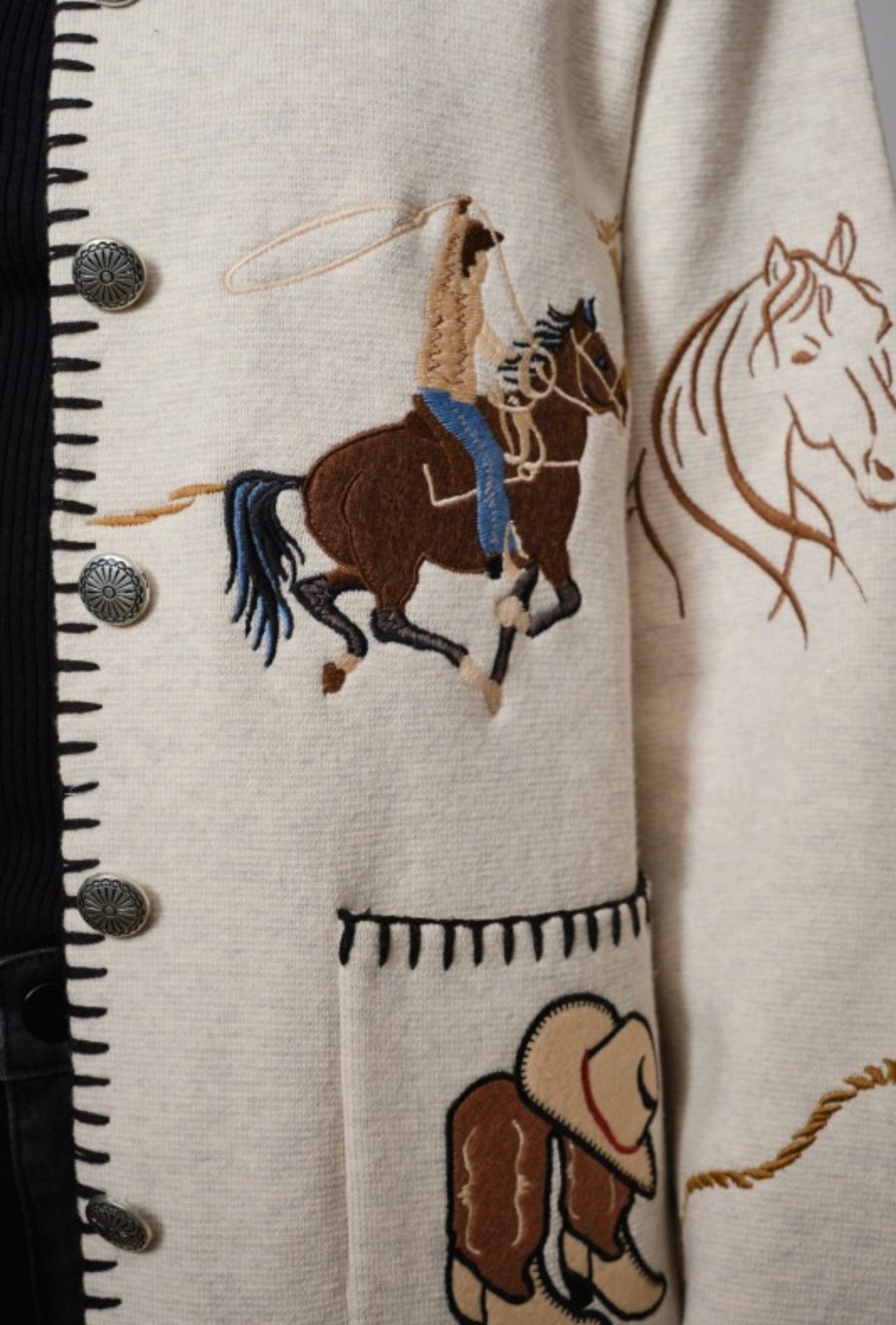 Blue B western jacket