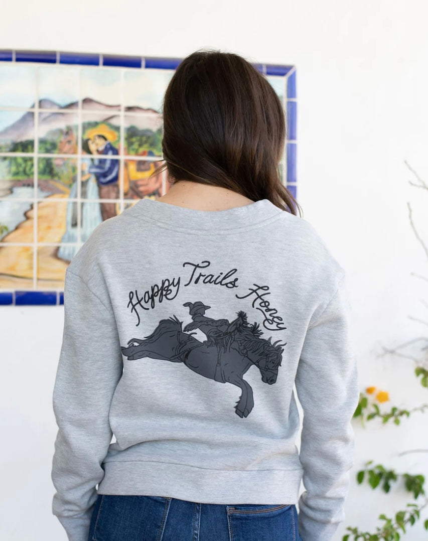 Rodeo Quincy HAPPY TRAILS HONEY CARDIGAN
