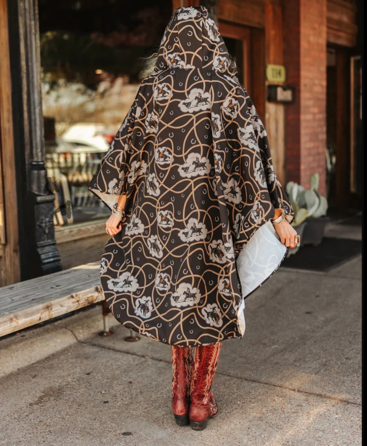 2fly PALUXY PONCHO *BUCK OFF Regular