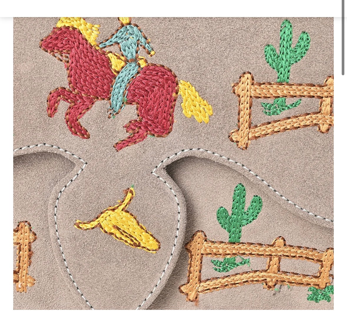 American Darling Western Embroidered Genuine Suede Cross Body Bag