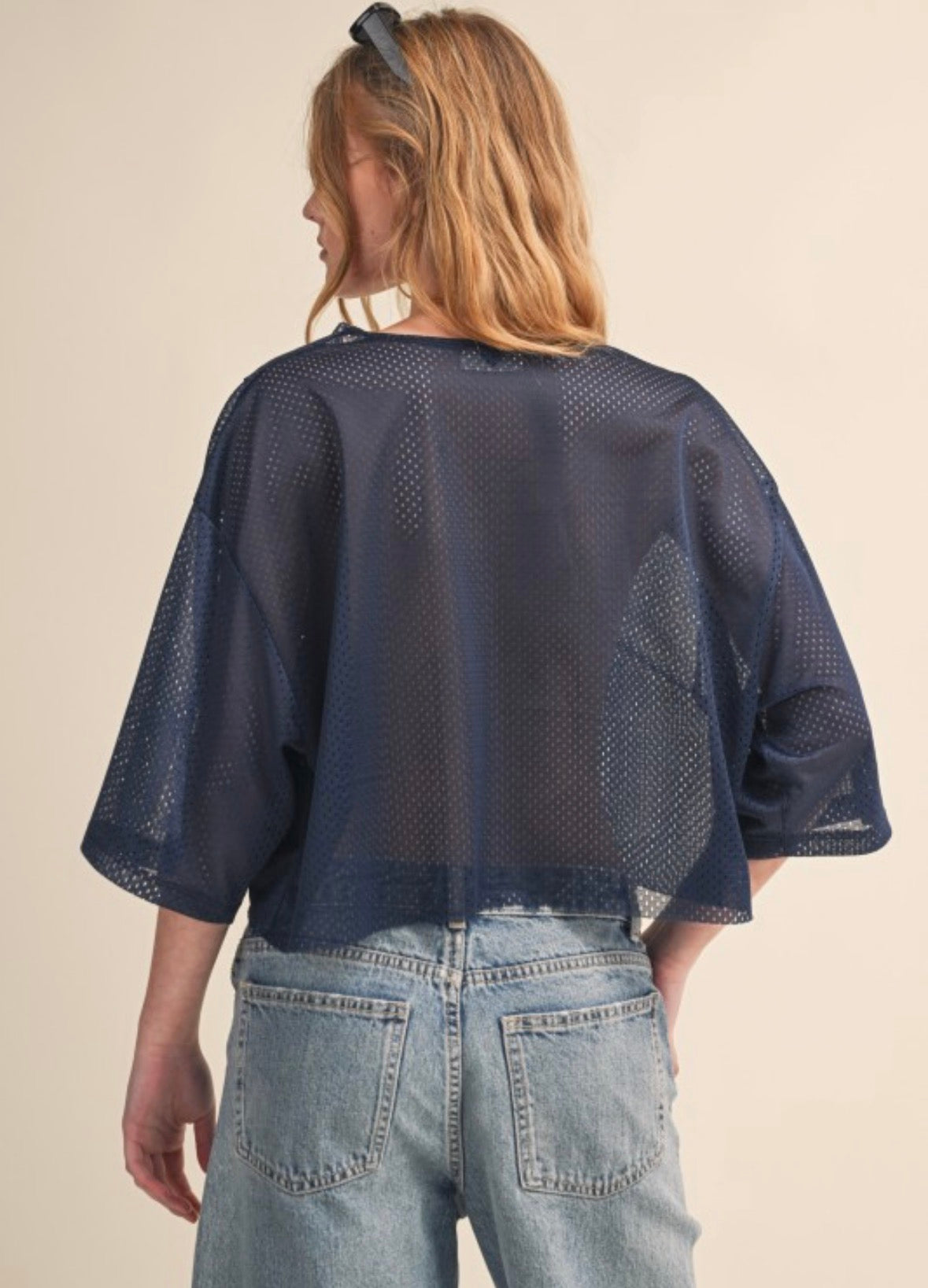 Cowgirl Lace Varsity Crop Top