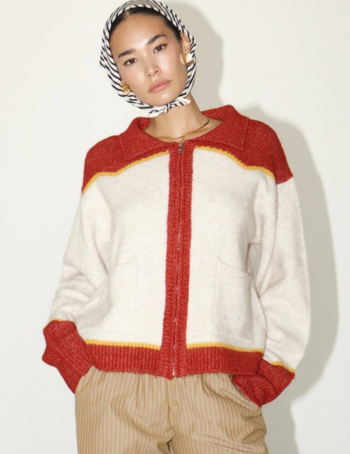 Bailey Rose cowboy knit sweater
