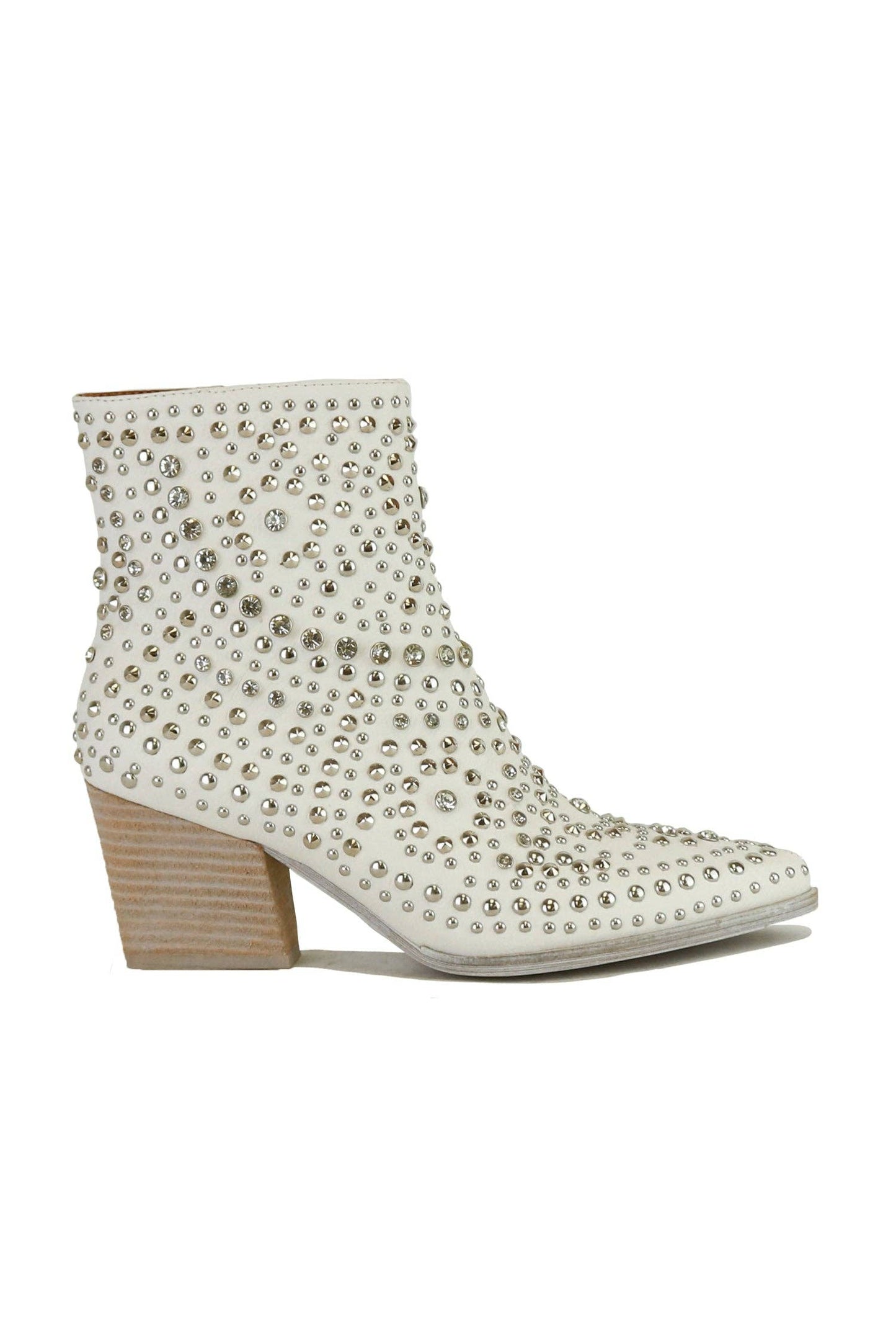HAZEL Studded Ankle Boots