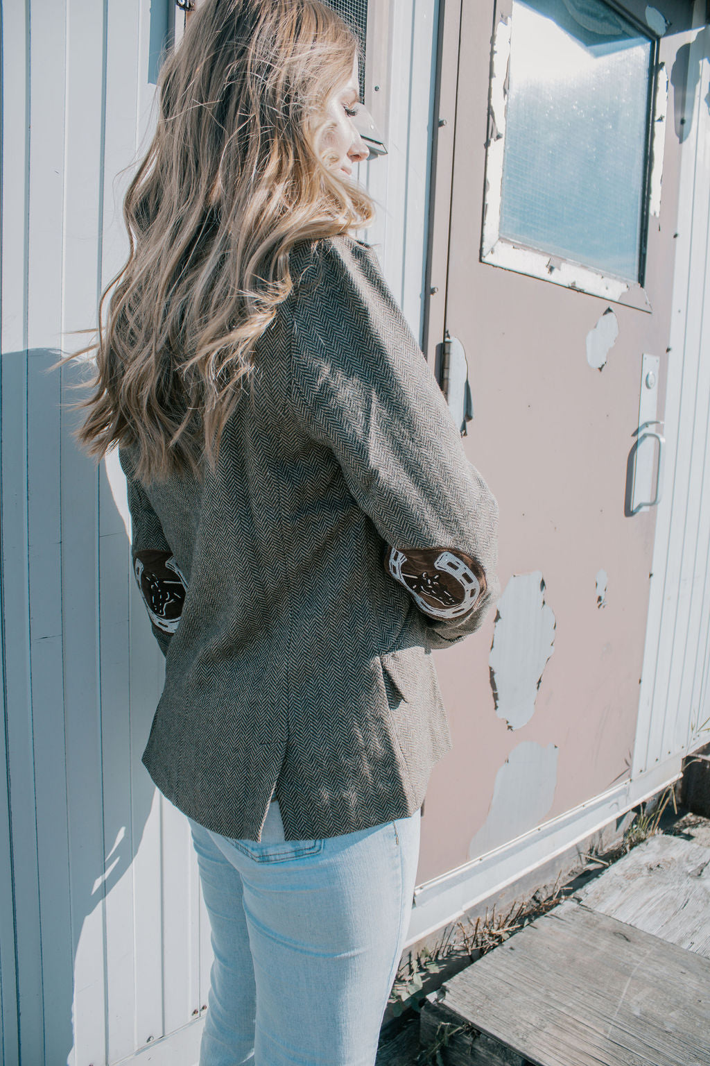 Last one medium Rodeo Quincy HOLMAN HERRINGBONE JACKET