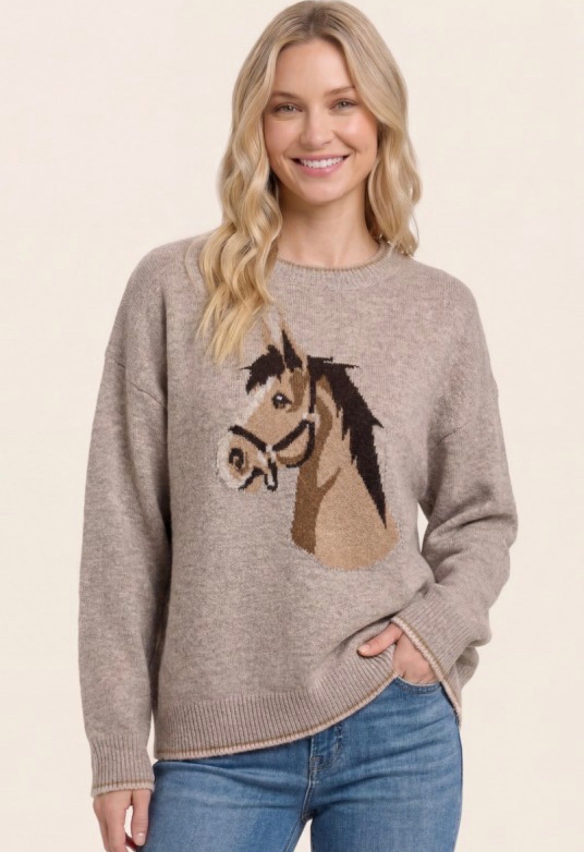 Wild Horse Knit Sweater