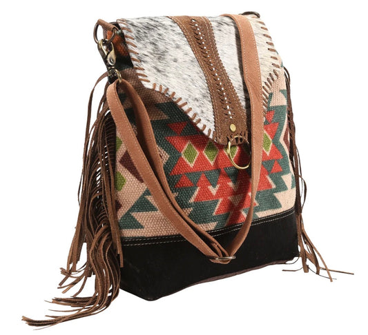 Messenger Upcycled Canvas Ladies Bag