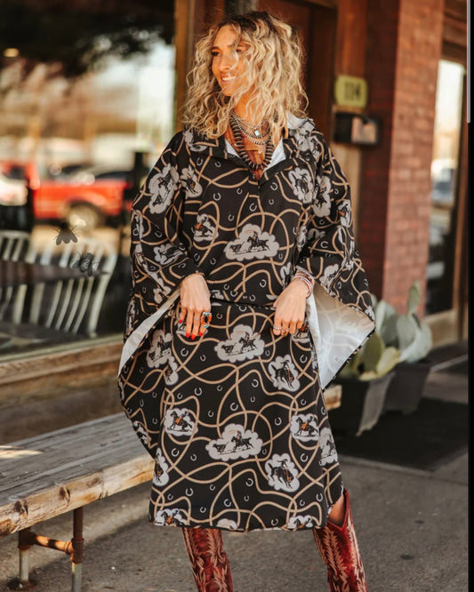 2fly PALUXY PONCHO *BUCK OFF Regular