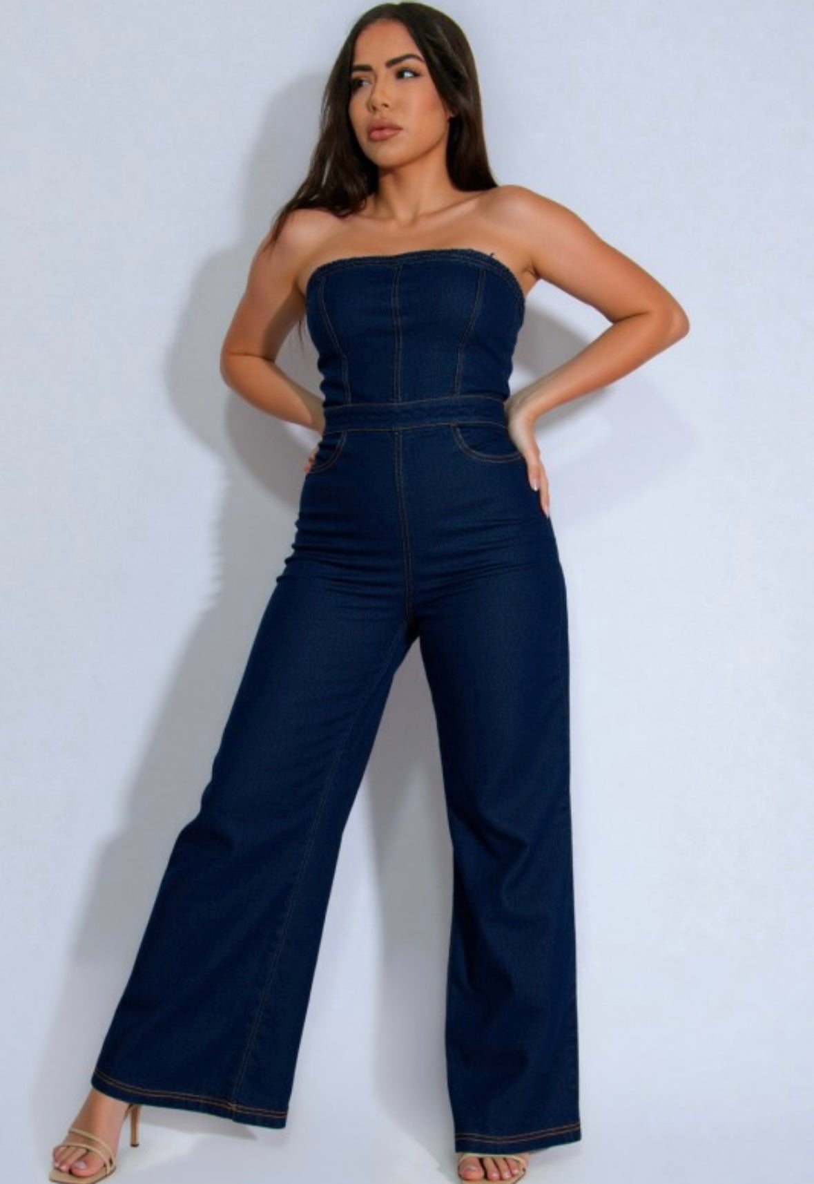 Marcey Strapless jumpsuit