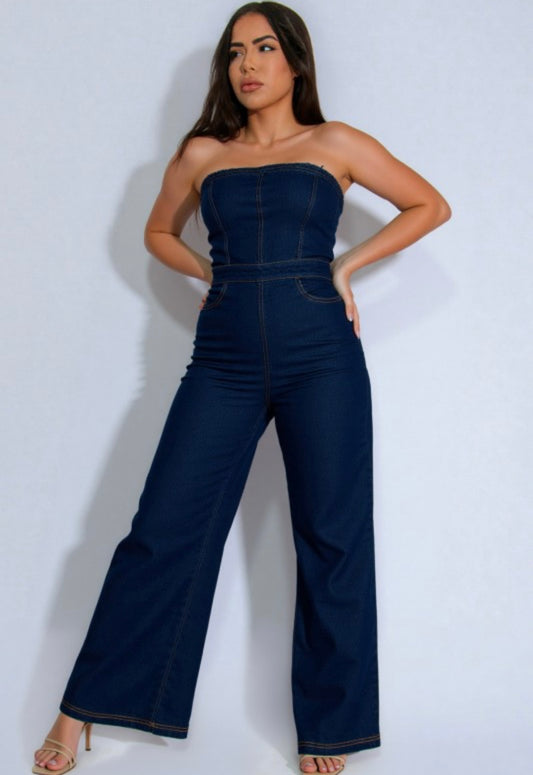 Marcey Strapless jumpsuit