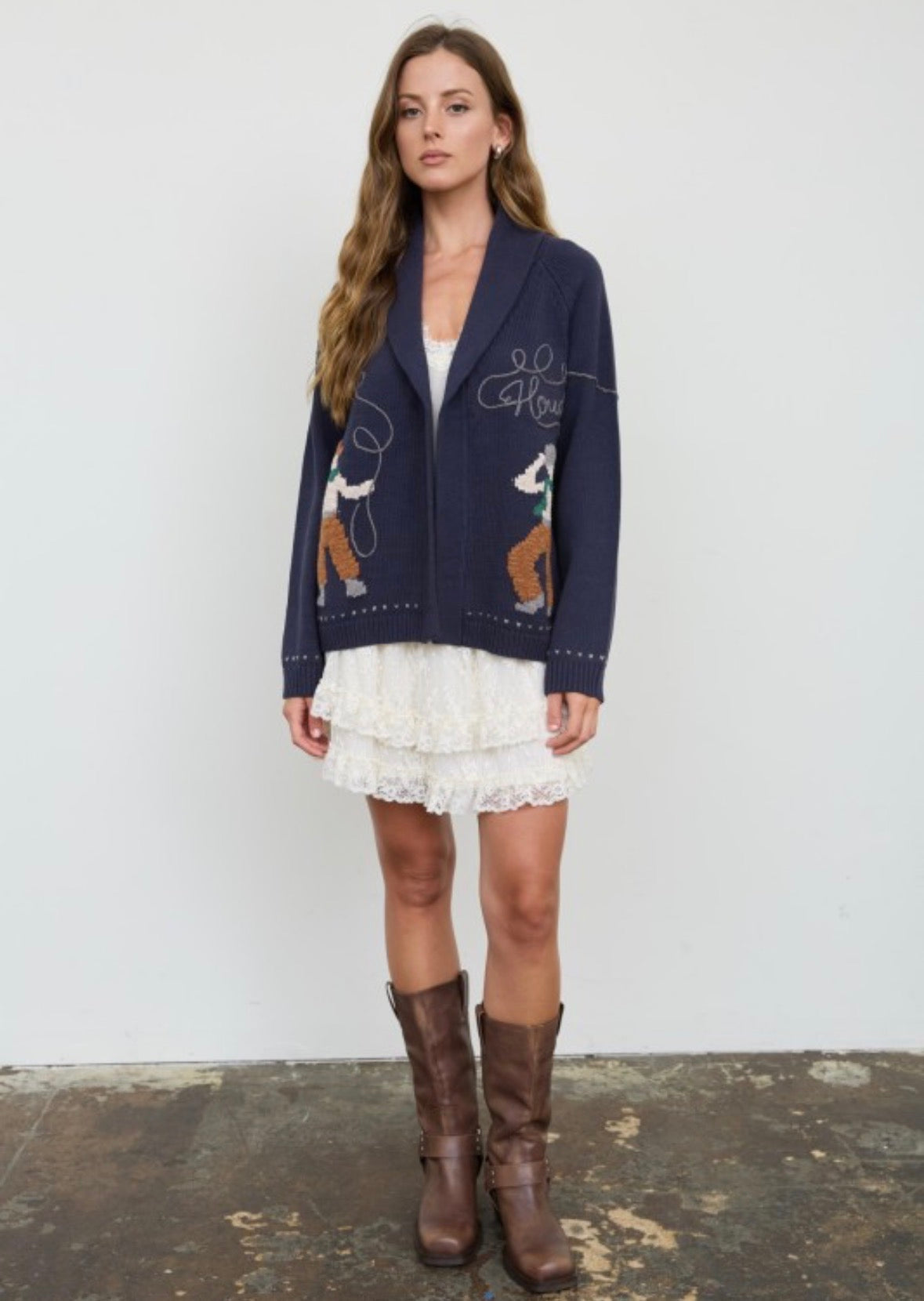 Howdy Cowboy Cardigan
