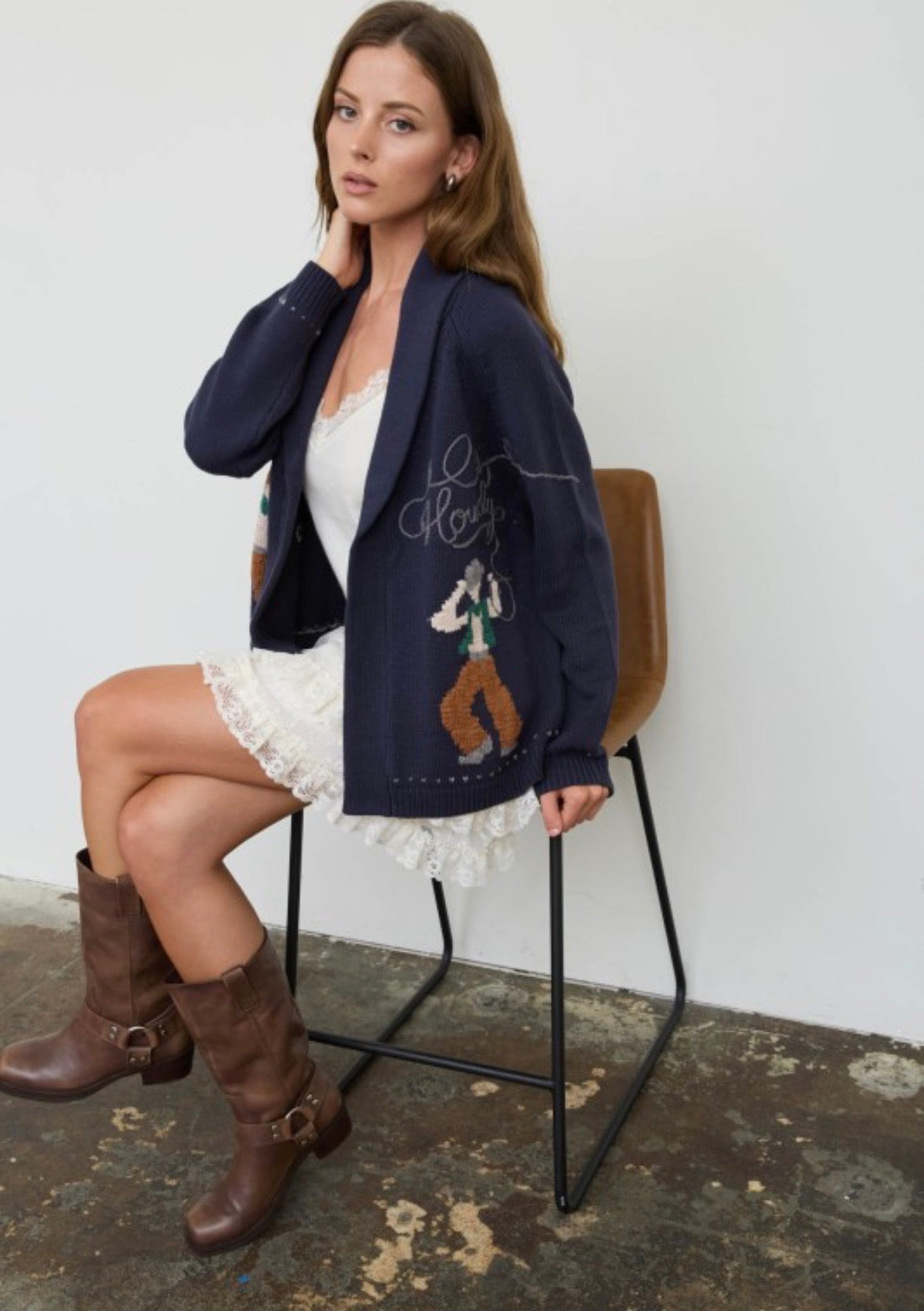 Howdy Cowboy Cardigan