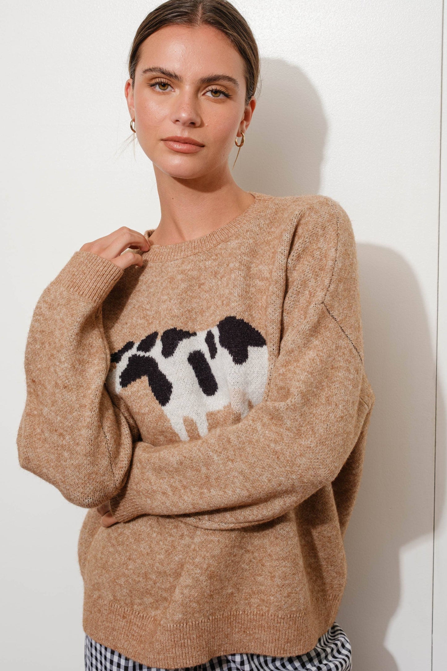 COW SWEATER