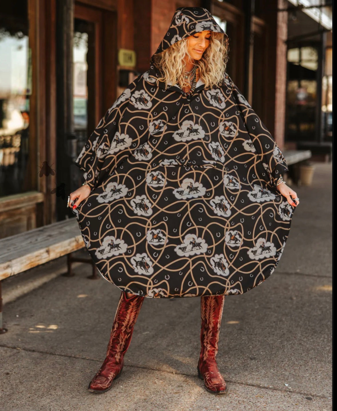 2fly PALUXY PONCHO *BUCK OFF Regular