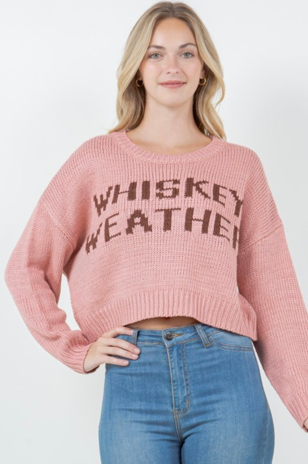 Whiskey weather sweater