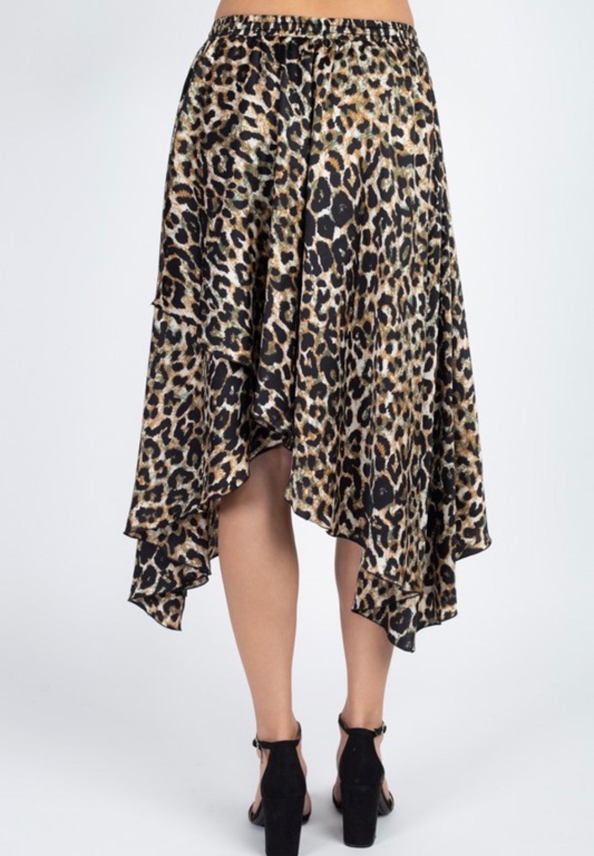 Leopard skirt