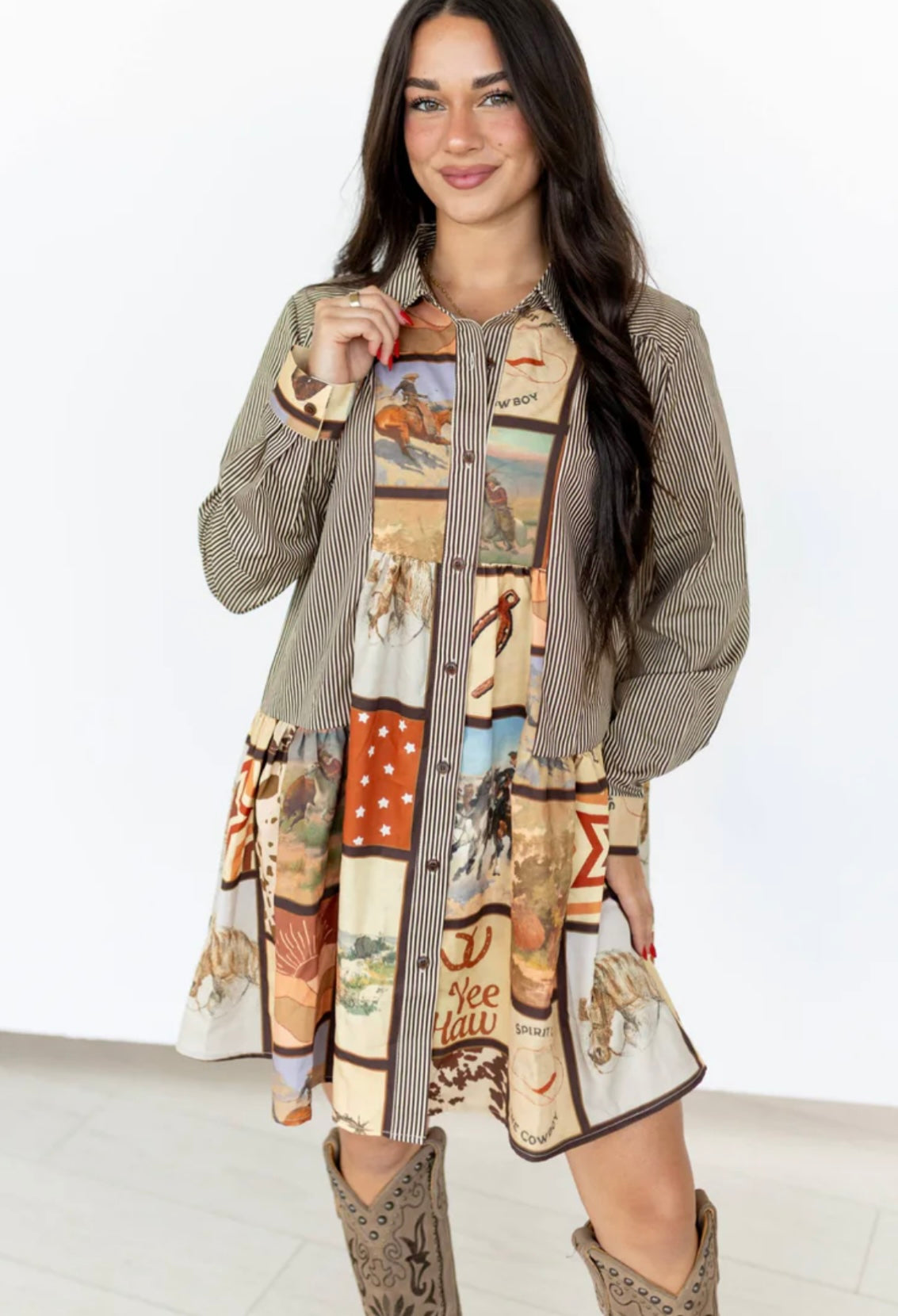 Last one small Turquoise haven dress