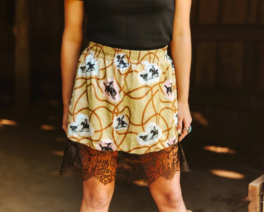 2fly lace wild skirt