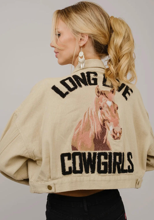 Long live cowgirls jacket