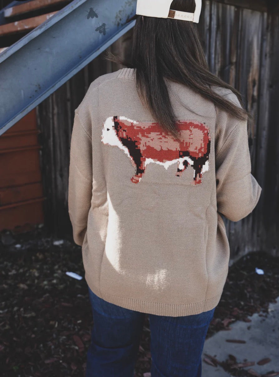 Last one L/XL 2fly Cattle babe cardigan