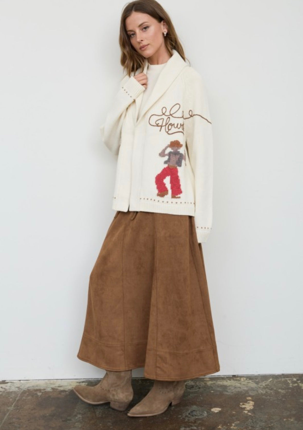 Howdy Cowboy Cardigan
