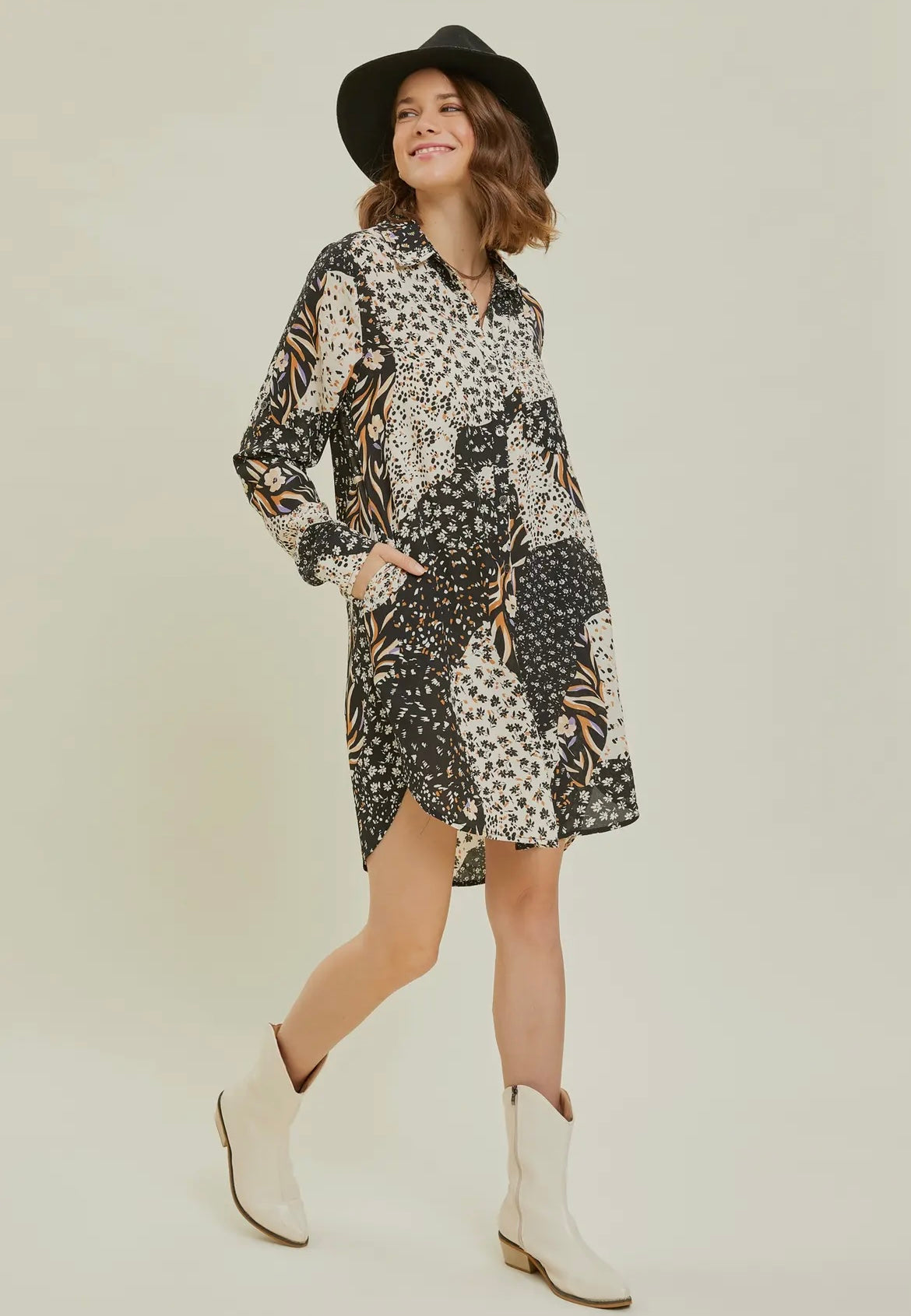 Ainsley Shirt dress