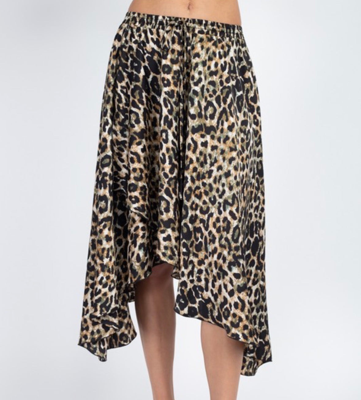 Leopard skirt