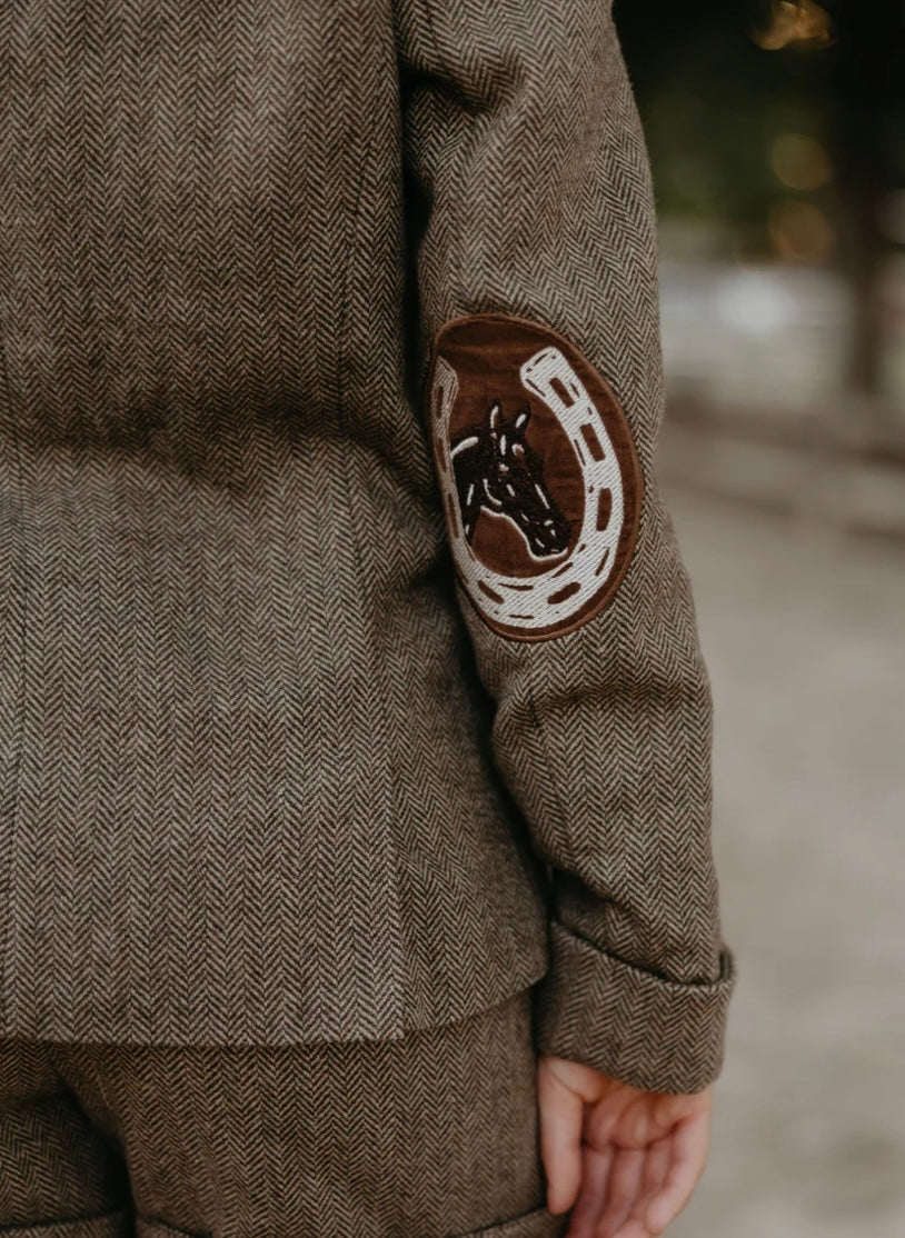 Last one medium Rodeo Quincy HOLMAN HERRINGBONE JACKET