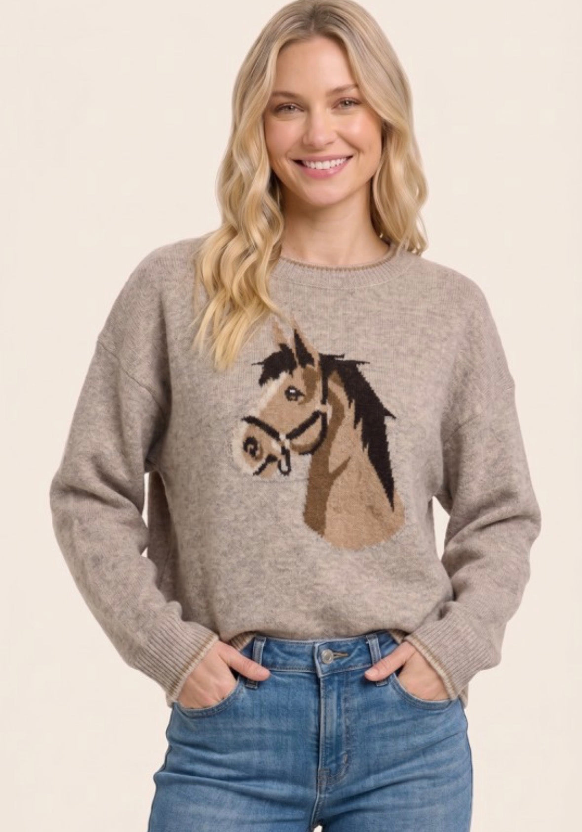 Wild Horse Knit Sweater