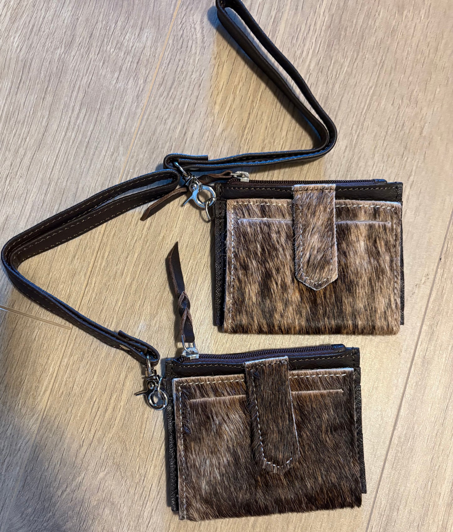 Small wallet wristlet