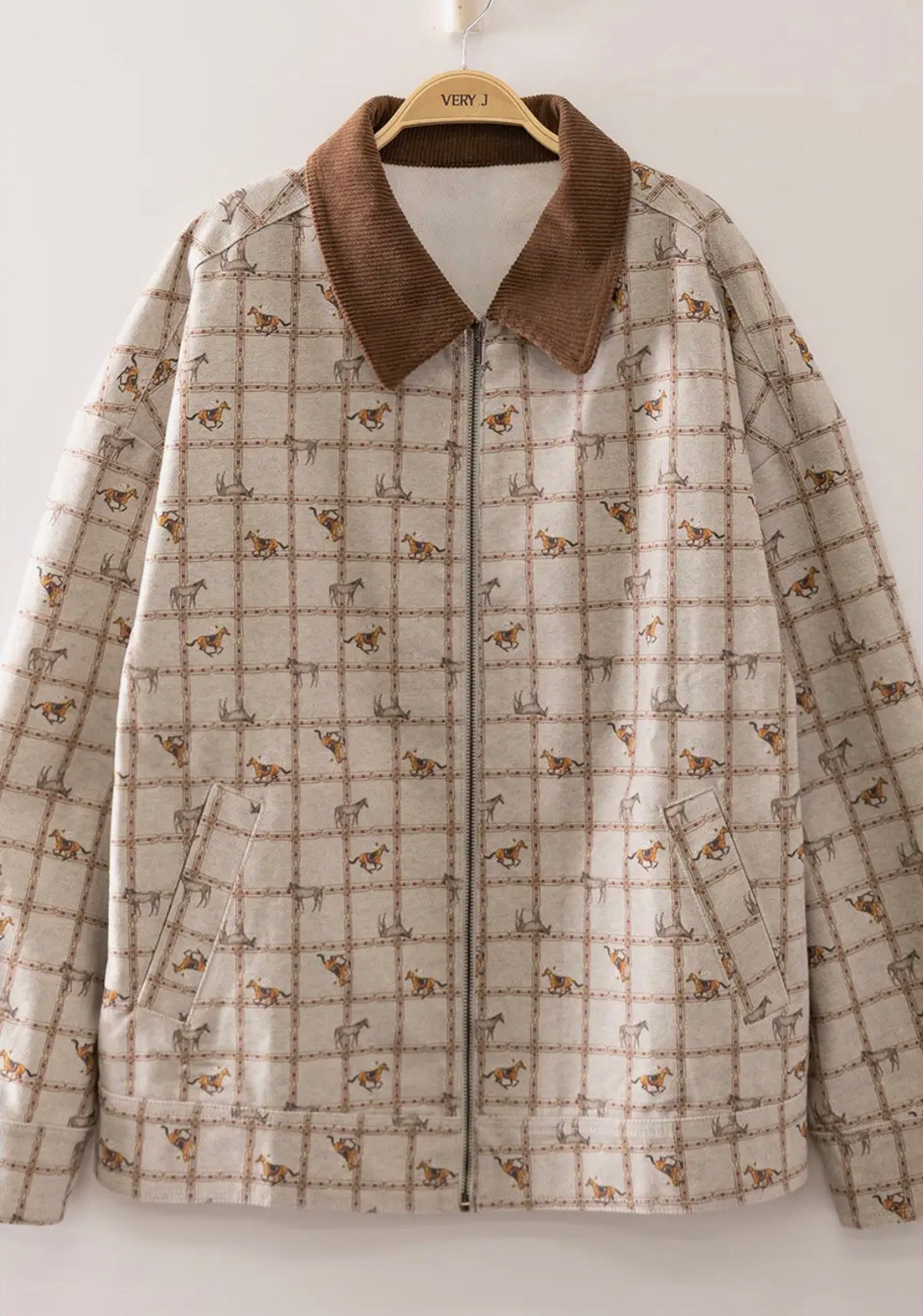 Very J Saddle & Sage Equestrian Jacket