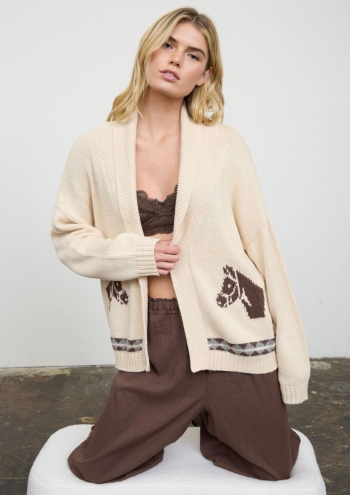 Wild Mustang Knit Cardigan