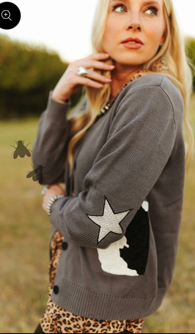 Last one small 2fly cattle Cardi