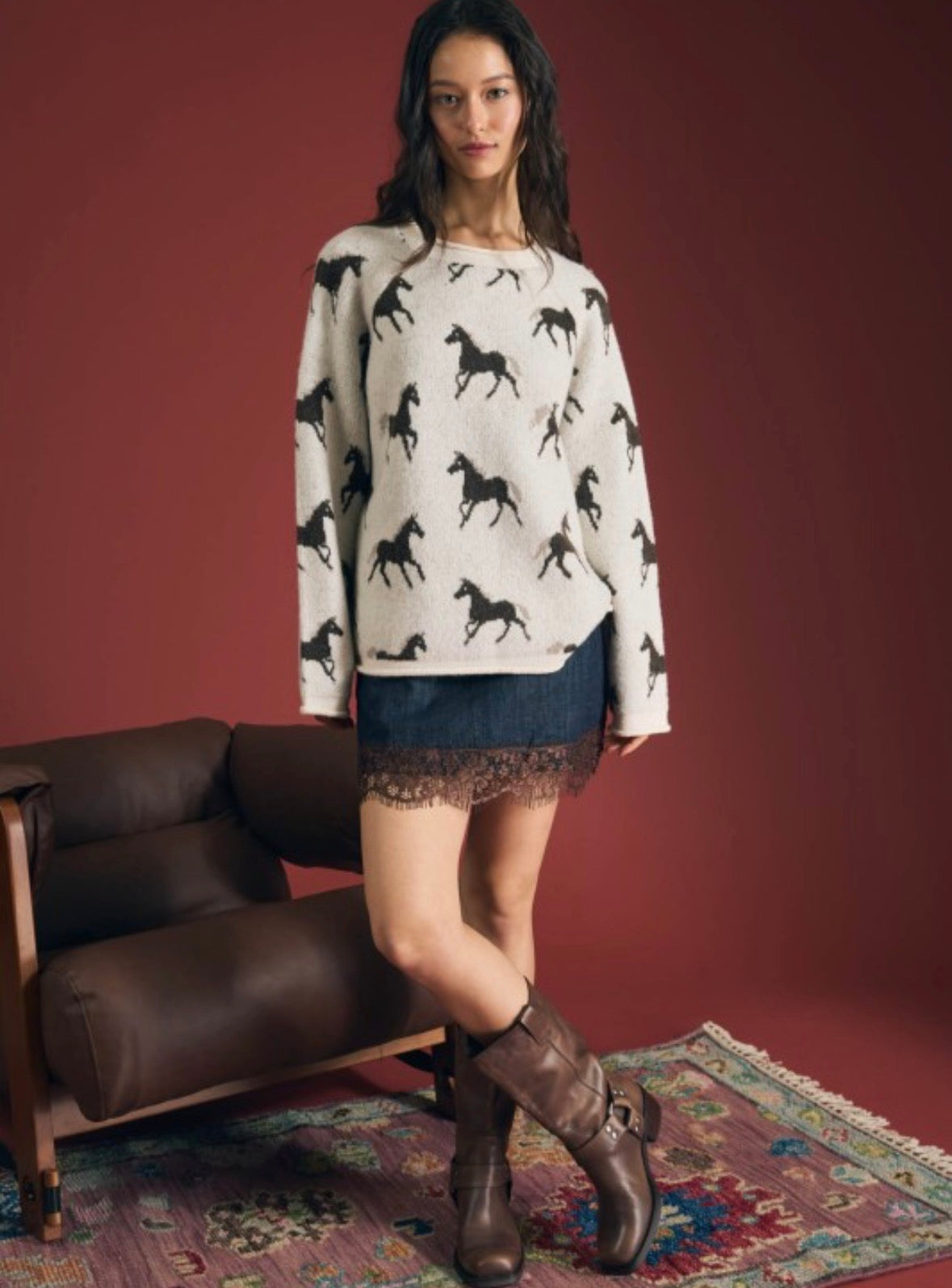 Wild Horse Wanderer Sweater