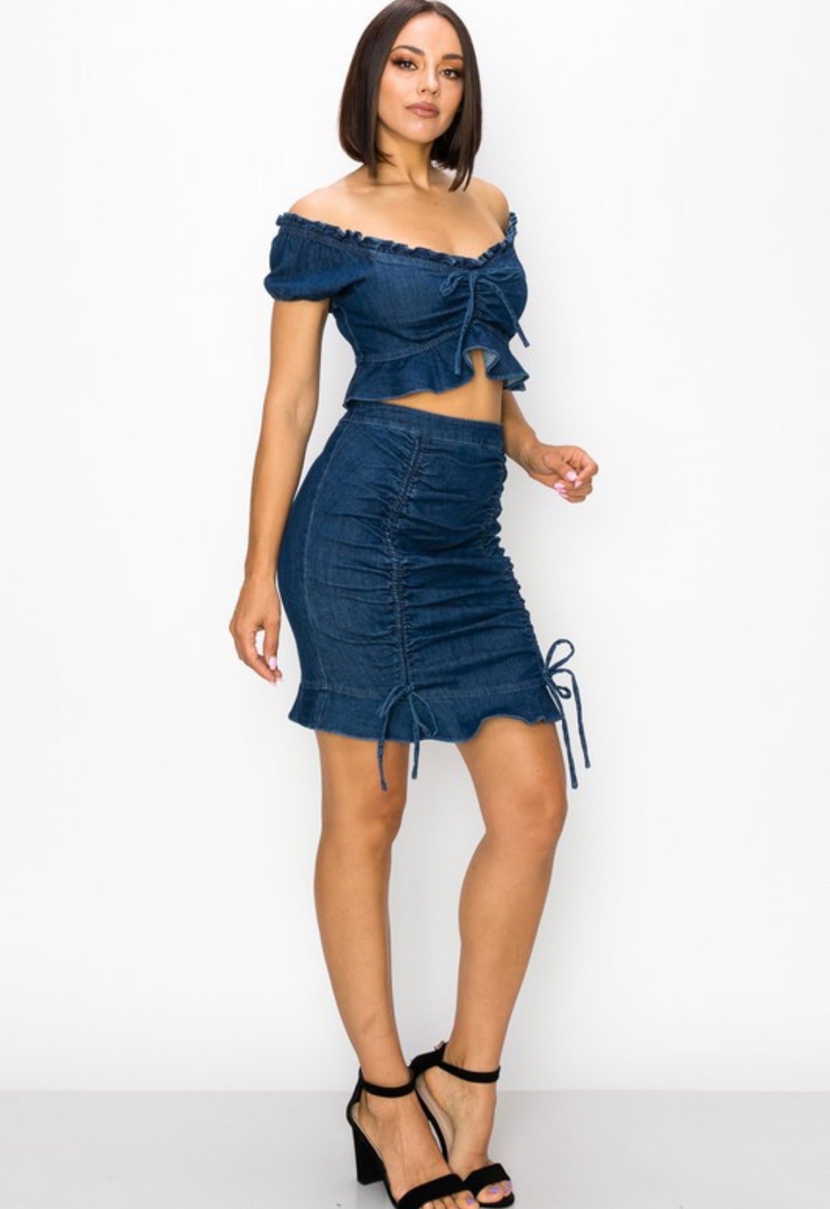 Midnight Muse Denim Set